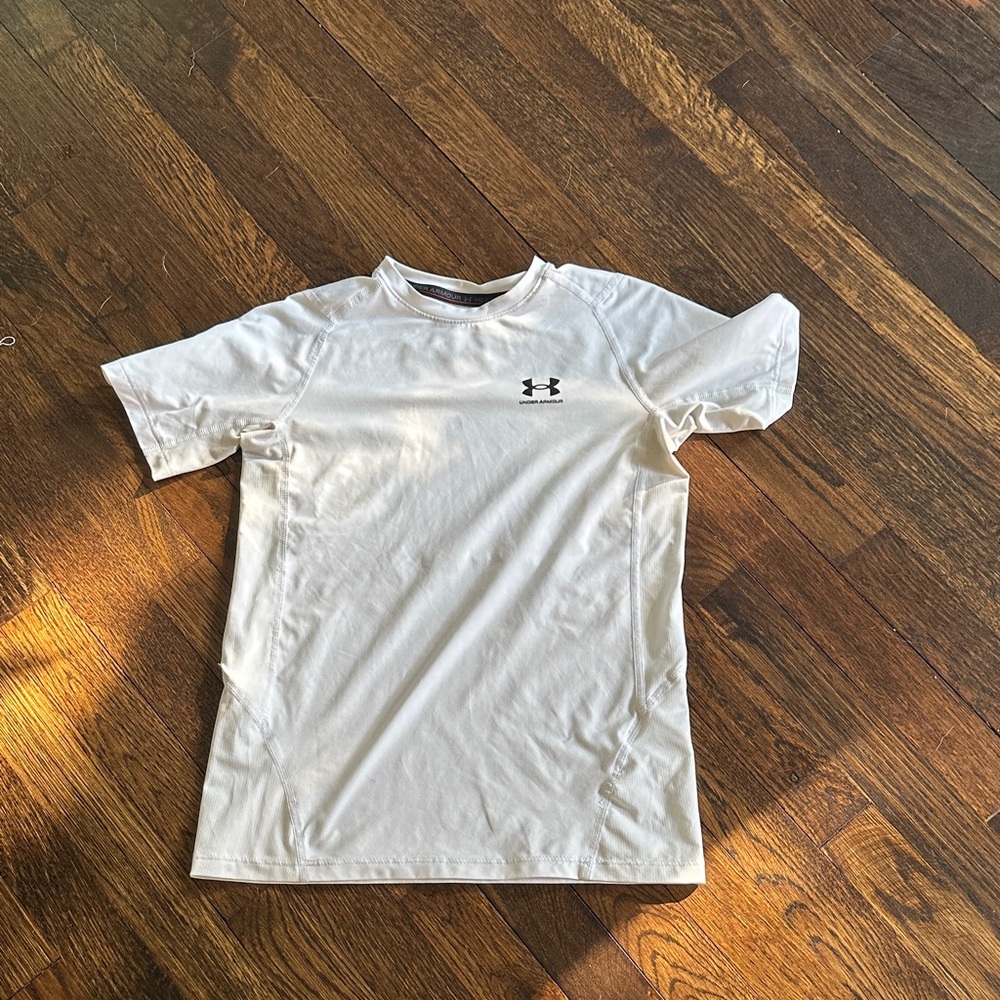 Under Armour Men's White Performance Tee